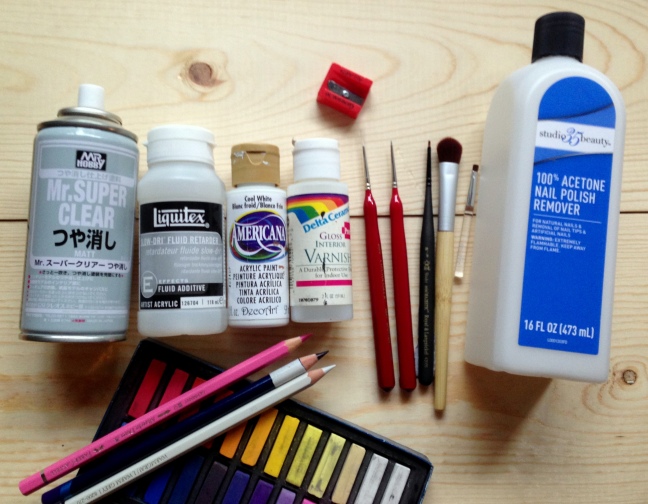 Have anybody use Mr Super Clear on acrylic paints? I'm planning to